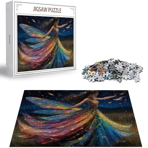 Puzzle Tanzen Puzzle 5000 Teile, Holzpuzzle Erwachsene, Mehrfarbig Holzpuzzle, Klassische Puzzles Frau Wooden Jigsaw für Erwachsene Und Kinder 14 Jahren, Geschenke Home Wand Dekor 156x105cm D-456 von Zhlpjecc