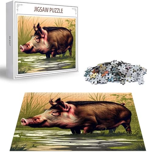 Puzzle Tier Puzzle 1500 Teile, Holzpuzzle Erwachsene, Mehrfarbig Holzpuzzle, Klassische Puzzles Schwein Wooden Jigsaw für Erwachsene Und Kinder 14 Jahren, Geschenke Home Wand Dekor 87x57cm D-128 Puzzle Tier Puzzle 1500 Teile, Holzpuzzle Erwachsene, Mehrfarbig Holzpuzzle, Klassische Puzzles Schwein Wooden Jigsaw für Erwachsene Und Kinder 14 Jahren, Geschenke Home Wand Dekor 87x57cm D-128 von Zhlpjecc