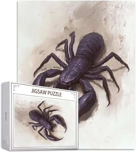 Puzzle Tier Puzzle 200 Teile, Holzpuzzle Erwachsene, Mehrfarbig Holzpuzzle, Klassische Puzzles Skorpion Wooden Jigsaw für Erwachsene Und Kinder 14 Jahren, Geschenke Home Wand Dekor 35x25cm D-617 Puzzle Tier Puzzle 200 Teile, Holzpuzzle Erwachsene, Mehrfarbig Holzpuzzle, Klassische Puzzles Skorpion Wooden Jigsaw für Erwachsene Und Kinder 14 Jahren, Geschenke Home Wand Dekor 35x25cm D-617 von Zhlpjecc