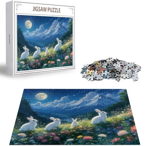 Puzzle Tier Puzzle 3000 Teile, Holzpuzzle Erwachsene, Mehrfarbig Holzpuzzle, Klassische Puzzles Kaninchen Wooden Jigsaw für Erwachsene Und Kinder 14 Jahren, Geschenke Home Wand Dekor 122x81cm D-124 Puzzle Tier Puzzle 3000 Teile, Holzpuzzle Erwachsene, Mehrfarbig Holzpuzzle, Klassische Puzzles Kaninchen Wooden Jigsaw für Erwachsene Und Kinder 14 Jahren, Geschenke Home Wand Dekor 122x81cm D-124 von Zhlpjecc