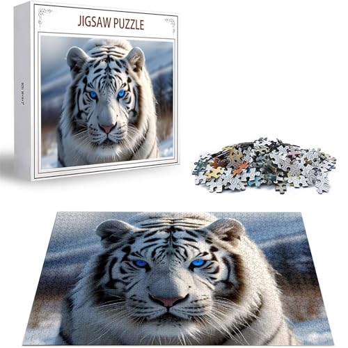 Puzzle Tier Puzzle 500 Teile, Holzpuzzle Erwachsene, Mehrfarbig Holzpuzzle, Klassische Puzzles Tiger Wooden Jigsaw für Erwachsene Und Kinder 14 Jahren, Geschenke Home Wand Dekor Puzzles 52x38cm D-104 Puzzle Tier Puzzle 500 Teile, Holzpuzzle Erwachsene, Mehrfarbig Holzpuzzle, Klassische Puzzles Tiger Wooden Jigsaw für Erwachsene Und Kinder 14 Jahren, Geschenke Home Wand Dekor Puzzles 52x38cm D-104 von Zhlpjecc