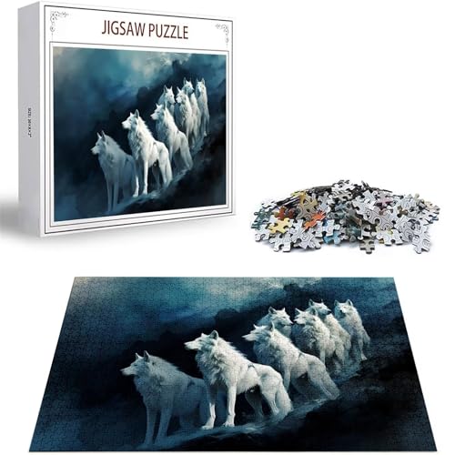 Puzzle Tier Puzzle 500 Teile, Holzpuzzle Erwachsene, Mehrfarbig Holzpuzzle, Klassische Puzzles Wolf Wooden Jigsaw für Erwachsene Und Kinder 14 Jahren, Geschenke Home Wand Dekor Puzzles 52x38cm D-101 Puzzle Tier Puzzle 500 Teile, Holzpuzzle Erwachsene, Mehrfarbig Holzpuzzle, Klassische Puzzles Wolf Wooden Jigsaw für Erwachsene Und Kinder 14 Jahren, Geschenke Home Wand Dekor Puzzles 52x38cm D-101 von Zhlpjecc