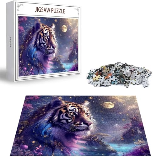 Puzzle Tiger Puzzle 3000 Teile, Holzpuzzle Erwachsene, Mehrfarbig Holzpuzzle, Klassische Puzzles Mond Wooden Jigsaw für Erwachsene Und Kinder 14 Jahren, Geschenke Home Wand Dekor 122x81cm D-326 Puzzle Tiger Puzzle 3000 Teile, Holzpuzzle Erwachsene, Mehrfarbig Holzpuzzle, Klassische Puzzles Mond Wooden Jigsaw für Erwachsene Und Kinder 14 Jahren, Geschenke Home Wand Dekor 122x81cm D-326 von Zhlpjecc