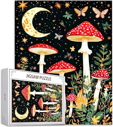 Puzzle Traum Puzzle 200 Teile, Holzpuzzle Erwachsene, Mehrfarbig Holzpuzzle, Klassische Puzzles Pilz Wooden Jigsaw für Erwachsene Und Kinder 14 Jahren, Geschenke Home Wand Dekor Puzzles 35x25cm D-834 Puzzle Traum Puzzle 200 Teile, Holzpuzzle Erwachsene, Mehrfarbig Holzpuzzle, Klassische Puzzles Pilz Wooden Jigsaw für Erwachsene Und Kinder 14 Jahren, Geschenke Home Wand Dekor Puzzles 35x25cm D-834 von Zhlpjecc