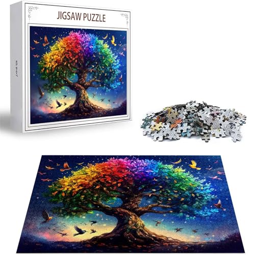 Puzzle Traum Puzzle 500 Teile, Holzpuzzle Erwachsene, Mehrfarbig Holzpuzzle, Klassische Puzzles Baum des Lebens Wooden Jigsaw für Erwachsene Und Kinder 14 Jahren, Geschenke Home Dekor 52x38cm D-386 Puzzle Traum Puzzle 500 Teile, Holzpuzzle Erwachsene, Mehrfarbig Holzpuzzle, Klassische Puzzles Baum des Lebens Wooden Jigsaw für Erwachsene Und Kinder 14 Jahren, Geschenke Home Dekor 52x38cm D-386 von Zhlpjecc