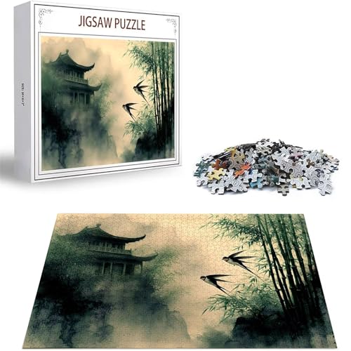 Puzzle Vogel Puzzle 500 Teile, Holzpuzzle Erwachsene, Mehrfarbig Holzpuzzle, Klassische Puzzles Bambuswald Wooden Jigsaw für Erwachsene Und Kinder 14 Jahren, Geschenke Home Wand Dekor 52x38cm D-393 Puzzle Vogel Puzzle 500 Teile, Holzpuzzle Erwachsene, Mehrfarbig Holzpuzzle, Klassische Puzzles Bambuswald Wooden Jigsaw für Erwachsene Und Kinder 14 Jahren, Geschenke Home Wand Dekor 52x38cm D-393 von Zhlpjecc