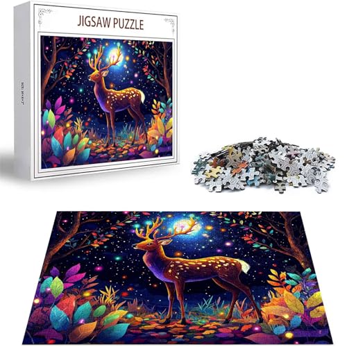 Puzzle Wald Puzzle 500 Teile, Holzpuzzle Erwachsene, Mehrfarbig Holzpuzzle, Klassische Puzzles REH Wooden Jigsaw für Erwachsene Und Kinder 14 Jahren, Geschenke Home Wand Dekor Puzzles 52x38cm D-426 Puzzle Wald Puzzle 500 Teile, Holzpuzzle Erwachsene, Mehrfarbig Holzpuzzle, Klassische Puzzles REH Wooden Jigsaw für Erwachsene Und Kinder 14 Jahren, Geschenke Home Wand Dekor Puzzles 52x38cm D-426 von Zhlpjecc