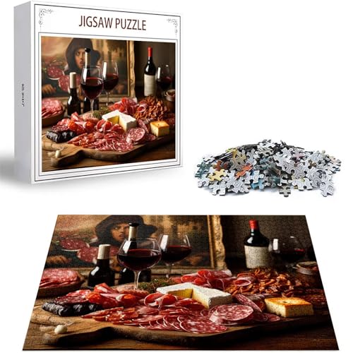 Puzzle Wein Puzzle 3000 Teile, Holzpuzzle Erwachsene, Mehrfarbig Holzpuzzle, Klassische Puzzles Grill Wooden Jigsaw für Erwachsene Und Kinder 14 Jahren, Geschenke Home Wand Dekor 122x81cm D-192 Puzzle Wein Puzzle 3000 Teile, Holzpuzzle Erwachsene, Mehrfarbig Holzpuzzle, Klassische Puzzles Grill Wooden Jigsaw für Erwachsene Und Kinder 14 Jahren, Geschenke Home Wand Dekor 122x81cm D-192 von Zhlpjecc