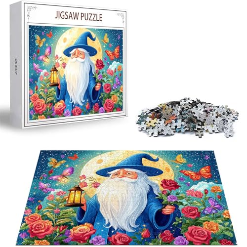 Puzzle Zauberer Puzzle 500 Teile, Holzpuzzle Erwachsene, Mehrfarbig Holzpuzzle, Klassische Puzzles Blume Wooden Jigsaw für Erwachsene Und Kinder 14 Jahren, Geschenke Home Wand Dekor 52x38cm D-461 Puzzle Zauberer Puzzle 500 Teile, Holzpuzzle Erwachsene, Mehrfarbig Holzpuzzle, Klassische Puzzles Blume Wooden Jigsaw für Erwachsene Und Kinder 14 Jahren, Geschenke Home Wand Dekor 52x38cm D-461 von Zhlpjecc