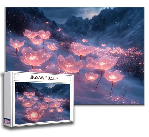 Blume Puzzle 300 Teile Kinder, Jigsaw Puzzle Fantasie Puzzle Erwachsene, Junge, Mädchen, Geschicklichkeitsspiel für Die Ganze Familie, Klassische Holzpuzzle für Wand Deko Wohnzimmer, Geschenke K-0 Blume Puzzle 300 Teile Kinder, Jigsaw Puzzle Fantasie Puzzle Erwachsene, Junge, Mädchen, Geschicklichkeitsspiel für Die Ganze Familie, Klassische Holzpuzzle für Wand Deko Wohnzimmer, Geschenke K-0 von Zhngzoyn