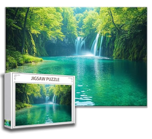 Fallen Puzzle 120 Teile Kinder, Jigsaw Puzzle Landschaft Puzzle Erwachsene, Junge, Mädchen, Geschicklichkeitsspiel für Die Ganze Familie, Klassische Holzpuzzle für Wand Zimmer Deko Wohnzimmer L-7 Fallen Puzzle 120 Teile Kinder, Jigsaw Puzzle Landschaft Puzzle Erwachsene, Junge, Mädchen, Geschicklichkeitsspiel für Die Ganze Familie, Klassische Holzpuzzle für Wand Zimmer Deko Wohnzimmer L-7 von Zhngzoyn