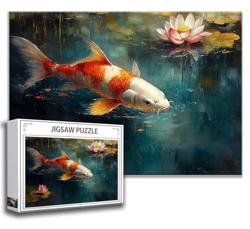 Fisch Puzzle 120 Teile Kinder, Jigsaw Puzzle Tier Puzzle Erwachsene, Junge, Mädchen, Geschicklichkeitsspiel für Die Ganze Familie, Klassische Holzpuzzle für Wand Zimmer Deko Wohnzimmer, Geschenke U-7 Fisch Puzzle 120 Teile Kinder, Jigsaw Puzzle Tier Puzzle Erwachsene, Junge, Mädchen, Geschicklichkeitsspiel für Die Ganze Familie, Klassische Holzpuzzle für Wand Zimmer Deko Wohnzimmer, Geschenke U-7 von Zhngzoyn