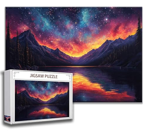 Gebirge Puzzle 120 Teile Kinder, Jigsaw Puzzle Landschaft Puzzle Erwachsene, Junge, Mädchen, Geschicklichkeitsspiel für Die Ganze Familie, Klassische Holzpuzzle für Wand Zimmer Deko Wohnzimmer I-6 Gebirge Puzzle 120 Teile Kinder, Jigsaw Puzzle Landschaft Puzzle Erwachsene, Junge, Mädchen, Geschicklichkeitsspiel für Die Ganze Familie, Klassische Holzpuzzle für Wand Zimmer Deko Wohnzimmer I-6 von Zhngzoyn