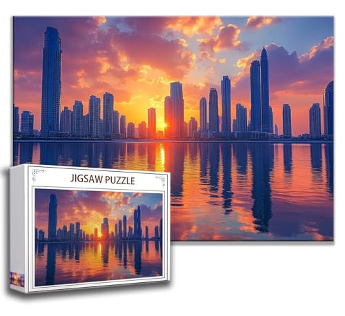 New York Puzzle 300 Teile Kinder, Jigsaw Puzzle Landschaft Puzzle Erwachsene, Junge, Mädchen, Geschicklichkeitsspiel für Die Ganze Familie, Klassische Holzpuzzle für Wand Zimmer Deko Wohnzimmer R-4 New York Puzzle 300 Teile Kinder, Jigsaw Puzzle Landschaft Puzzle Erwachsene, Junge, Mädchen, Geschicklichkeitsspiel für Die Ganze Familie, Klassische Holzpuzzle für Wand Zimmer Deko Wohnzimmer R-4 von Zhngzoyn