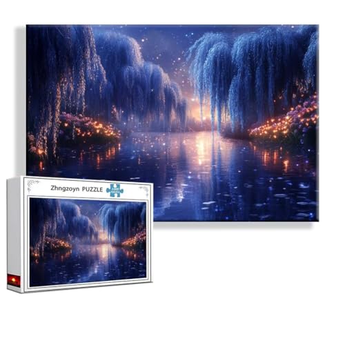 Puzzle 1000 Teile Baum, Puzzle Erwachsene Anspruchsvoll Jigsaw Ozean Groß XXL 75 x 50 cm, Klassische Impossible Jigsaw Art für Frauen Männer, Holzpuzzle für Deko Wohnzimmer, Geschenke zu Ostern U-4 Puzzle 1000 Teile Baum, Puzzle Erwachsene Anspruchsvoll Jigsaw Ozean Groß XXL 75 x 50 cm, Klassische Impossible Jigsaw Art für Frauen Männer, Holzpuzzle für Deko Wohnzimmer, Geschenke zu Ostern U-4 von Zhngzoyn