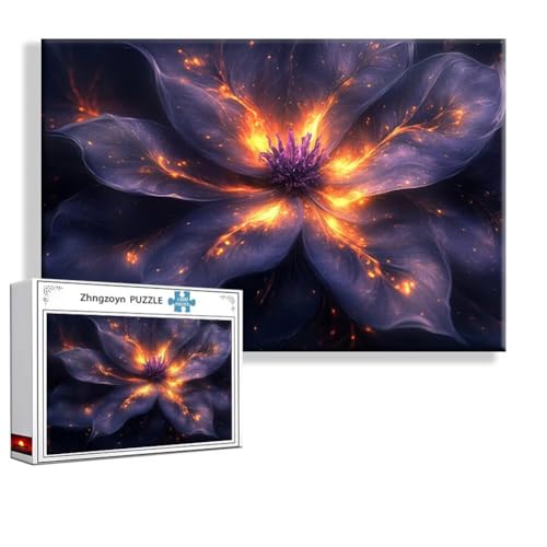 Puzzle 1000 Teile Blume, Puzzle Erwachsene Anspruchsvoll Jigsaw Blume Groß XXL 75 x 50 cm, Klassische Impossible Jigsaw Art für Frauen Männer, Holzpuzzle für Deko Wohnzimmer, Geschenke zu Ostern C-8 Puzzle 1000 Teile Blume, Puzzle Erwachsene Anspruchsvoll Jigsaw Blume Groß XXL 75 x 50 cm, Klassische Impossible Jigsaw Art für Frauen Männer, Holzpuzzle für Deko Wohnzimmer, Geschenke zu Ostern C-8 von Zhngzoyn