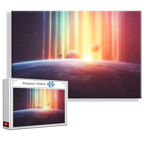 Puzzle 1000 Teile Fantasie, Puzzle Erwachsene Anspruchsvoll Jigsaw Landschaft Groß XXL 75x50 cm, Klassische Impossible Jigsaw Art für Frauen Männer, Holzpuzzle für Deko Wohnzimmer Geschenke X-0 Puzzle 1000 Teile Fantasie, Puzzle Erwachsene Anspruchsvoll Jigsaw Landschaft Groß XXL 75x50 cm, Klassische Impossible Jigsaw Art für Frauen Männer, Holzpuzzle für Deko Wohnzimmer Geschenke X-0 von Zhngzoyn