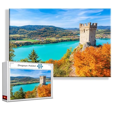 Puzzle 1000 Teile Landschaft, Puzzle Erwachsene Anspruchsvoll Jigsaw Frühling Groß XXL 75x50 cm, Klassische Impossible Jigsaw Art für Frauen Männer, Holzpuzzle für Deko Wohnzimmer Geschenke E-6 Puzzle 1000 Teile Landschaft, Puzzle Erwachsene Anspruchsvoll Jigsaw Frühling Groß XXL 75x50 cm, Klassische Impossible Jigsaw Art für Frauen Männer, Holzpuzzle für Deko Wohnzimmer Geschenke E-6 von Zhngzoyn