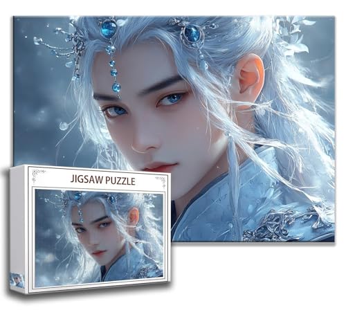 Puzzle 1000 Teile Mann Puzzle Erwachsene Anspruchsvoll, Holzpuzzle Jigsaw Puzzle Karikatur Puzzle Groß 75 x 50 cm Impossible Puzzle für Männer, Puzzles für Erwachsene Frauen, ältere Menschen Y-5 von Zhngzoyn