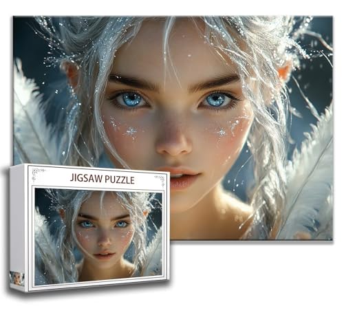 Puzzle 1000 Teile Schönheit Puzzle Erwachsene Anspruchsvoll, Holzpuzzle Jigsaw Puzzle Weiblich Puzzle Groß XXL 75 x 50 cm Impossible Puzzle für Männer, Klassische Puzzles für Erwachsene Frauen Y-7 von Zhngzoyn