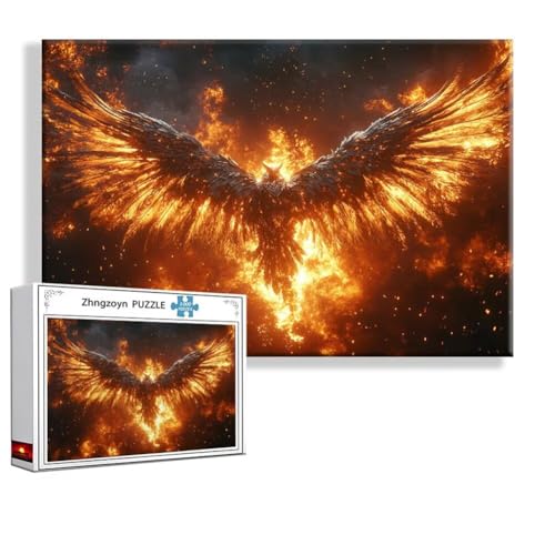 Puzzle 1000 Teile Tier, Puzzle Erwachsene Anspruchsvoll Jigsaw Feder Groß XXL 75 x 50 cm, Klassische Impossible Jigsaw Art für Frauen Männer, Holzpuzzle für Deko Wohnzimmer, Geschenke zu Ostern S-7 Puzzle 1000 Teile Tier, Puzzle Erwachsene Anspruchsvoll Jigsaw Feder Groß XXL 75 x 50 cm, Klassische Impossible Jigsaw Art für Frauen Männer, Holzpuzzle für Deko Wohnzimmer, Geschenke zu Ostern S-7 von Zhngzoyn
