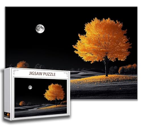 Puzzle 1500 Teile Baum Puzzle Erwachsene Anspruchsvoll, Holzpuzzle Jigsaw Puzzle Mond Puzzle Groß 87 x 57 cm Impossible Puzzle für Männer, Klassische Puzzles für Erwachsene Frauen, ältere Menschen W-7 Puzzle 1500 Teile Baum Puzzle Erwachsene Anspruchsvoll, Holzpuzzle Jigsaw Puzzle Mond Puzzle Groß 87 x 57 cm Impossible Puzzle für Männer, Klassische Puzzles für Erwachsene Frauen, ältere Menschen W-7 von Zhngzoyn