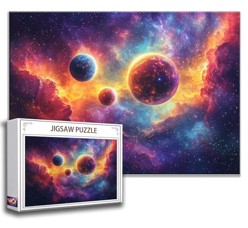 Puzzle 1500 Teile Planet Puzzle Erwachsene Anspruchsvoll, Holzpuzzle Jigsaw Puzzle Raum Puzzle Groß 87x57 cm Impossible Puzzle für Männer, Klassische Puzzles für Erwachsene Frauen, ältere Menschen Z-4 Puzzle 1500 Teile Planet Puzzle Erwachsene Anspruchsvoll, Holzpuzzle Jigsaw Puzzle Raum Puzzle Groß 87x57 cm Impossible Puzzle für Männer, Klassische Puzzles für Erwachsene Frauen, ältere Menschen Z-4 von Zhngzoyn