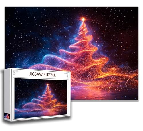 Puzzle 2000 Teile Abstrakt Puzzle Erwachsene Anspruchsvoll, Holzpuzzle Jigsaw Puzzle Weihnachtsbaum Puzzle Groß 100 x 70 cm Impossible Puzzle für Männer, Klassische Puzzles für Erwachsene Frauen R-4 von Zhngzoyn