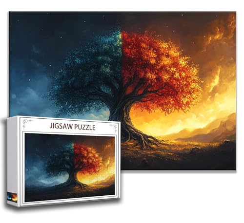 Puzzle 2000 Teile Baum Puzzle Erwachsene Anspruchsvoll, Holzpuzzle Jigsaw Puzzle Landschaft Puzzle Groß XXL 100 x 70 cm Impossible Puzzle für Männer, Klassische Puzzles für Erwachsene Frauen T-0 Puzzle 2000 Teile Baum Puzzle Erwachsene Anspruchsvoll, Holzpuzzle Jigsaw Puzzle Landschaft Puzzle Groß XXL 100 x 70 cm Impossible Puzzle für Männer, Klassische Puzzles für Erwachsene Frauen T-0 von Zhngzoyn