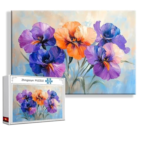 Puzzle 2000 Teile Blume, Puzzle Erwachsene Anspruchsvoll Jigsaw Blume Groß XXL 100 x 70 cm, Klassische Impossible Jigsaw Art für Frauen Männer, Holzpuzzle für Deko Wohnzimmer, Geschenke zu Ostern R-4 Puzzle 2000 Teile Blume, Puzzle Erwachsene Anspruchsvoll Jigsaw Blume Groß XXL 100 x 70 cm, Klassische Impossible Jigsaw Art für Frauen Männer, Holzpuzzle für Deko Wohnzimmer, Geschenke zu Ostern R-4 von Zhngzoyn