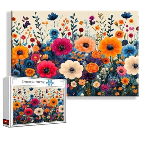 Puzzle 2000 Teile Blume, Puzzle Erwachsene Anspruchsvoll Jigsaw Blume Groß XXL 100 x 70 cm, Klassische Impossible Jigsaw Art für Frauen Männer, Holzpuzzle für Deko Wohnzimmer, Geschenke zu Ostern Z-3 Puzzle 2000 Teile Blume, Puzzle Erwachsene Anspruchsvoll Jigsaw Blume Groß XXL 100 x 70 cm, Klassische Impossible Jigsaw Art für Frauen Männer, Holzpuzzle für Deko Wohnzimmer, Geschenke zu Ostern Z-3 von Zhngzoyn