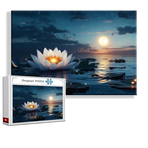 Puzzle 2000 Teile Blume, Puzzle Erwachsene Anspruchsvoll Jigsaw Mond Groß XXL 100 x 70 cm, Klassische Impossible Jigsaw Art für Frauen Männer, Holzpuzzle für Deko Wohnzimmer, Geschenke zu Ostern O-7 Puzzle 2000 Teile Blume, Puzzle Erwachsene Anspruchsvoll Jigsaw Mond Groß XXL 100 x 70 cm, Klassische Impossible Jigsaw Art für Frauen Männer, Holzpuzzle für Deko Wohnzimmer, Geschenke zu Ostern O-7 von Zhngzoyn