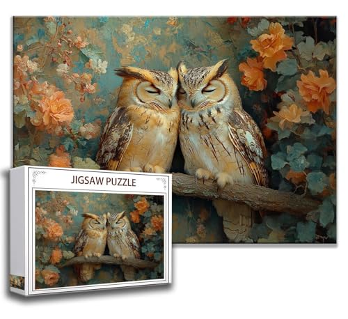 Puzzle 2000 Teile Eule Puzzle Erwachsene Anspruchsvoll, Holzpuzzle Jigsaw Puzzle Tier Puzzle Groß 100x70 cm Impossible Puzzle für Männer, Klassische Puzzles für Erwachsene Frauen, ältere Menschen S-0 Puzzle 2000 Teile Eule Puzzle Erwachsene Anspruchsvoll, Holzpuzzle Jigsaw Puzzle Tier Puzzle Groß 100x70 cm Impossible Puzzle für Männer, Klassische Puzzles für Erwachsene Frauen, ältere Menschen S-0 von Zhngzoyn