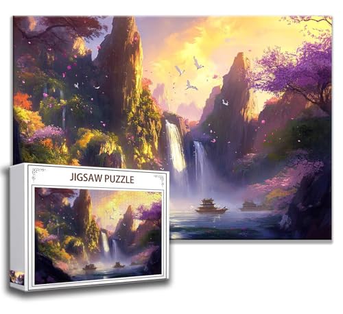 Puzzle 2000 Teile Fallen Puzzle Erwachsene Anspruchsvoll, Holzpuzzle Jigsaw Puzzle Landschaft Puzzle Groß XXL 100 x 70 cm Impossible Puzzle für Männer, Klassische Puzzles für Erwachsene Frauen J-6 Puzzle 2000 Teile Fallen Puzzle Erwachsene Anspruchsvoll, Holzpuzzle Jigsaw Puzzle Landschaft Puzzle Groß XXL 100 x 70 cm Impossible Puzzle für Männer, Klassische Puzzles für Erwachsene Frauen J-6 von Zhngzoyn