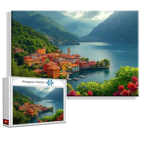 Puzzle 2000 Teile Frühling, Puzzle Erwachsene Anspruchsvoll Jigsaw Ozean Groß XXL 100x70 cm, Klassische Impossible Jigsaw art für Frauen Männer, Holzpuzzle für Deko Wohnzimmer, Geschenke zu Ostern J-0 von Zhngzoyn