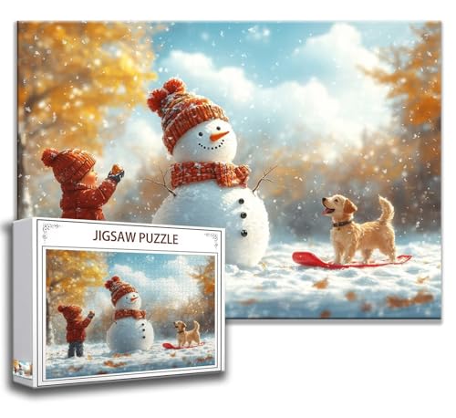 Puzzle 2000 Teile Hund Puzzle Erwachsene Anspruchsvoll, Holzpuzzle Jigsaw Puzzle Schneemann Puzzle Groß XXL 100 x 70 cm Impossible Puzzle für Männer, Klassische Puzzles für Erwachsene Frauen Y-5 Puzzle 2000 Teile Hund Puzzle Erwachsene Anspruchsvoll, Holzpuzzle Jigsaw Puzzle Schneemann Puzzle Groß XXL 100 x 70 cm Impossible Puzzle für Männer, Klassische Puzzles für Erwachsene Frauen Y-5 von Zhngzoyn