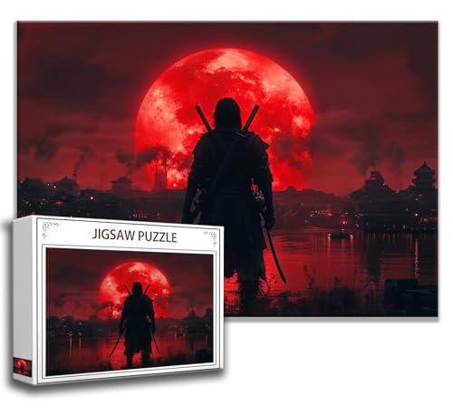 Puzzle 2000 Teile Krieger Puzzle Erwachsene Anspruchsvoll, Holzpuzzle Jigsaw Puzzle Japan Puzzle Groß 100 x 70 cm Impossible Puzzle für Männer, Puzzles für Erwachsene Frauen, ältere Menschen X-5 Puzzle 2000 Teile Krieger Puzzle Erwachsene Anspruchsvoll, Holzpuzzle Jigsaw Puzzle Japan Puzzle Groß 100 x 70 cm Impossible Puzzle für Männer, Puzzles für Erwachsene Frauen, ältere Menschen X-5 von Zhngzoyn