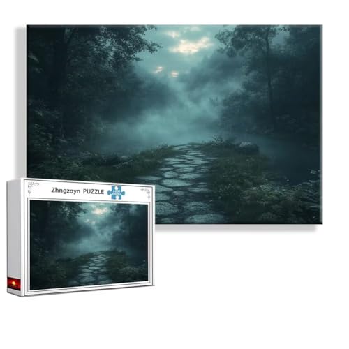 Puzzle 2000 Teile Landschaft, Puzzle Erwachsene Anspruchsvoll Jigsaw Baum Groß XXL 100x70 cm, Klassische Impossible Jigsaw Art für Frauen Männer, Holzpuzzle für Deko Wohnzimmer, Geschenke Ostern F-7 von Zhngzoyn