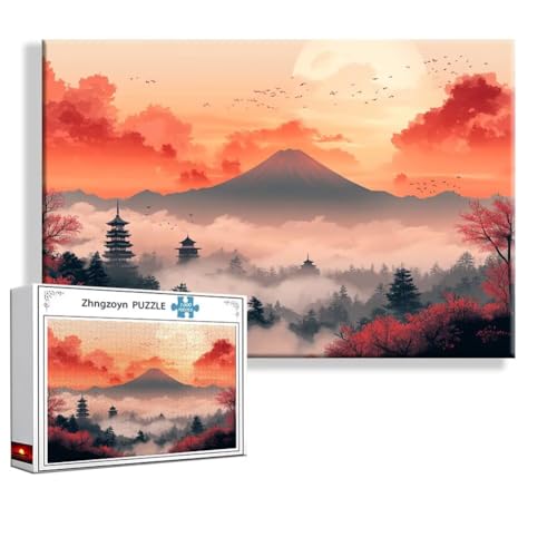 Puzzle 2000 Teile Landschaft, Puzzle Erwachsene Anspruchsvoll Jigsaw Sonnenuntergang Groß XXL 100 x 70 cm, Klassische Impossible Jigsaw Art für Frauen Männer, Holzpuzzle für Deko Wohnzimmer N-4 Puzzle 2000 Teile Landschaft, Puzzle Erwachsene Anspruchsvoll Jigsaw Sonnenuntergang Groß XXL 100 x 70 cm, Klassische Impossible Jigsaw Art für Frauen Männer, Holzpuzzle für Deko Wohnzimmer N-4 von Zhngzoyn