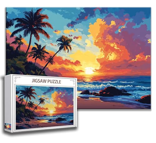 Puzzle 2000 Teile Landschaft Puzzle Erwachsene Anspruchsvoll, Holzpuzzle Jigsaw Puzzle Ozean Puzzle Groß XXL 100 x 70 cm Impossible Puzzle für Männer, Klassische Puzzles für Erwachsene Frauen J-7 Puzzle 2000 Teile Landschaft Puzzle Erwachsene Anspruchsvoll, Holzpuzzle Jigsaw Puzzle Ozean Puzzle Groß XXL 100 x 70 cm Impossible Puzzle für Männer, Klassische Puzzles für Erwachsene Frauen J-7 von Zhngzoyn