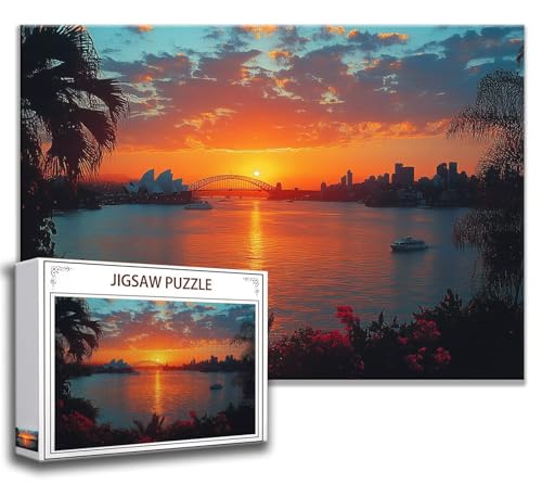 Puzzle 2000 Teile Landschaft Puzzle Erwachsene Anspruchsvoll, Holzpuzzle Jigsaw Puzzle Sydney Theater Puzzle Groß 100 x 70 cm Impossible Puzzle für Männer, Klassische Puzzles für Erwachsene Frauen I-0 Puzzle 2000 Teile Landschaft Puzzle Erwachsene Anspruchsvoll, Holzpuzzle Jigsaw Puzzle Sydney Theater Puzzle Groß 100 x 70 cm Impossible Puzzle für Männer, Klassische Puzzles für Erwachsene Frauen I-0 von Zhngzoyn