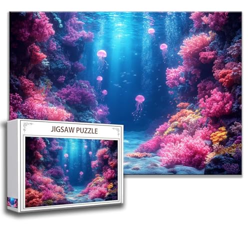 Puzzle 2000 Teile Meeresboden Puzzle Erwachsene Anspruchsvoll, Holzpuzzle Jigsaw Puzzle Koralle Puzzle Groß XXL 100 x 70 cm Impossible Puzzle für Männer, Klassische Puzzles für Erwachsene Frauen N-1 Puzzle 2000 Teile Meeresboden Puzzle Erwachsene Anspruchsvoll, Holzpuzzle Jigsaw Puzzle Koralle Puzzle Groß XXL 100 x 70 cm Impossible Puzzle für Männer, Klassische Puzzles für Erwachsene Frauen N-1 von Zhngzoyn