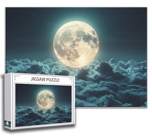 Puzzle 2000 Teile Mond Puzzle Erwachsene Anspruchsvoll, Holzpuzzle Jigsaw Puzzle Landschaft Puzzle Groß XXL 100 x 70 cm Impossible Puzzle für Männer, Klassische Puzzles für Erwachsene Frauen N-3 Puzzle 2000 Teile Mond Puzzle Erwachsene Anspruchsvoll, Holzpuzzle Jigsaw Puzzle Landschaft Puzzle Groß XXL 100 x 70 cm Impossible Puzzle für Männer, Klassische Puzzles für Erwachsene Frauen N-3 von Zhngzoyn