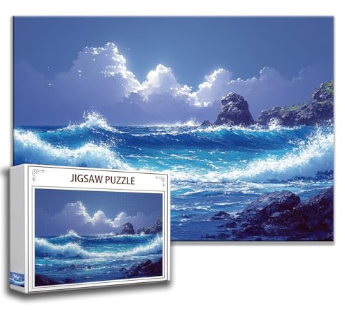 Puzzle 2000 Teile Ozean Puzzle Erwachsene Anspruchsvoll, Holzpuzzle Jigsaw Puzzle Landschaft Puzzle Groß XXL 100 x 70 cm Impossible Puzzle für Männer, Klassische Puzzles für Erwachsene Frauen W-0 Puzzle 2000 Teile Ozean Puzzle Erwachsene Anspruchsvoll, Holzpuzzle Jigsaw Puzzle Landschaft Puzzle Groß XXL 100 x 70 cm Impossible Puzzle für Männer, Klassische Puzzles für Erwachsene Frauen W-0 von Zhngzoyn