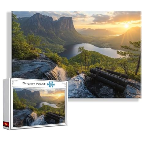 Puzzle 2000 Teile See, Puzzle Erwachsene Anspruchsvoll Jigsaw Frühling Groß XXL 100 x 70 cm, Klassische Impossible Jigsaw art für Frauen Männer, Holzpuzzle für Deko Wohnzimmer, Geschenke zu Ostern V-0 Puzzle 2000 Teile See, Puzzle Erwachsene Anspruchsvoll Jigsaw Frühling Groß XXL 100 x 70 cm, Klassische Impossible Jigsaw art für Frauen Männer, Holzpuzzle für Deko Wohnzimmer, Geschenke zu Ostern V-0 von Zhngzoyn