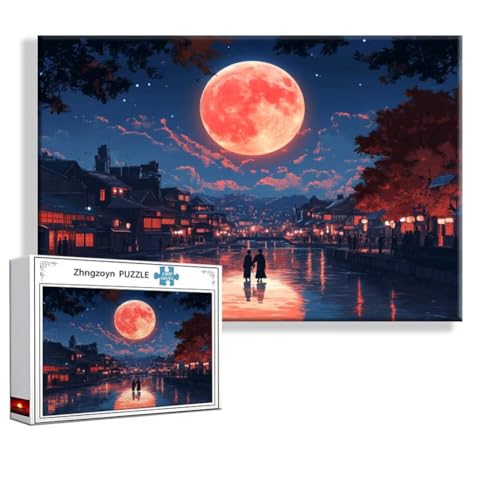 Puzzle 2000 Teile Sonnenuntergang, Puzzle Erwachsene Anspruchsvoll Jigsaw Landschaft Groß XXL 100 x 70 cm, Klassische Impossible Jigsaw Art für Frauen Männer, Holzpuzzle für Deko Wohnzimmer G-3 Puzzle 2000 Teile Sonnenuntergang, Puzzle Erwachsene Anspruchsvoll Jigsaw Landschaft Groß XXL 100 x 70 cm, Klassische Impossible Jigsaw Art für Frauen Männer, Holzpuzzle für Deko Wohnzimmer G-3 von Zhngzoyn