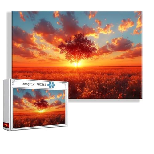Puzzle 2000 Teile Sonnenuntergang, Puzzle Erwachsene Anspruchsvoll Jigsaw Landschaft Groß XXL 100 x 70 cm, Klassische Impossible Jigsaw Art für Frauen Männer, Holzpuzzle für Deko Wohnzimmer Z-0 Puzzle 2000 Teile Sonnenuntergang, Puzzle Erwachsene Anspruchsvoll Jigsaw Landschaft Groß XXL 100 x 70 cm, Klassische Impossible Jigsaw Art für Frauen Männer, Holzpuzzle für Deko Wohnzimmer Z-0 von Zhngzoyn