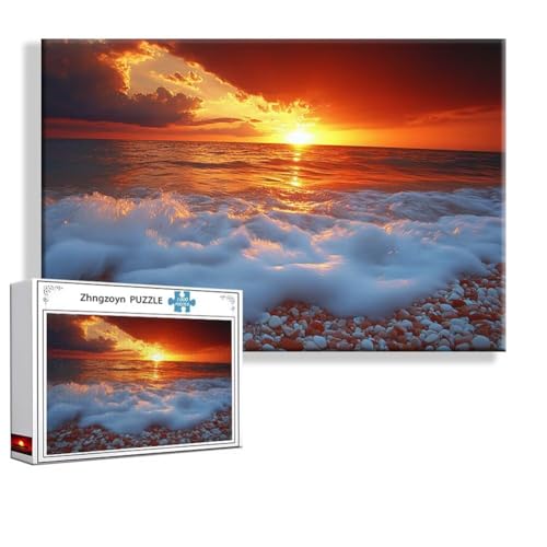 Puzzle 2000 Teile Sonnenuntergang, Puzzle Erwachsene Anspruchsvoll Jigsaw Landschaft Groß XXL 100 x 70 cm, Klassische Impossible Jigsaw Art für Frauen Männer, Holzpuzzle für Deko Wohnzimmer Z-9 Puzzle 2000 Teile Sonnenuntergang, Puzzle Erwachsene Anspruchsvoll Jigsaw Landschaft Groß XXL 100 x 70 cm, Klassische Impossible Jigsaw Art für Frauen Männer, Holzpuzzle für Deko Wohnzimmer Z-9 von Zhngzoyn