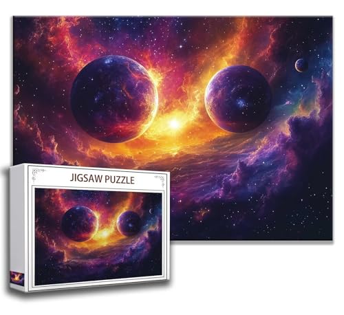 Puzzle 2000 Teile Sternenhimmel Puzzle Erwachsene Anspruchsvoll, Holzpuzzle Jigsaw Puzzle Landschaft Puzzle Groß 100 x 70 cm Impossible Puzzle für Männer, Klassische Puzzles für Erwachsene Frauen N-4 von Zhngzoyn