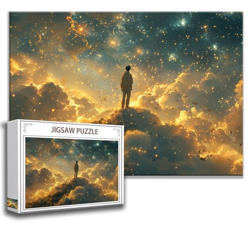 Puzzle 2000 Teile Sternenhimmel Puzzle Erwachsene Anspruchsvoll, Holzpuzzle Jigsaw Puzzle Landschaft Puzzle Groß 100 x 70 cm Impossible Puzzle für Männer, Klassische Puzzles für Erwachsene Frauen V-0 von Zhngzoyn